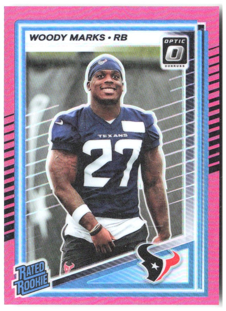 Woody Marks Donruss Optic - Pink 288 2025 Houston Texans