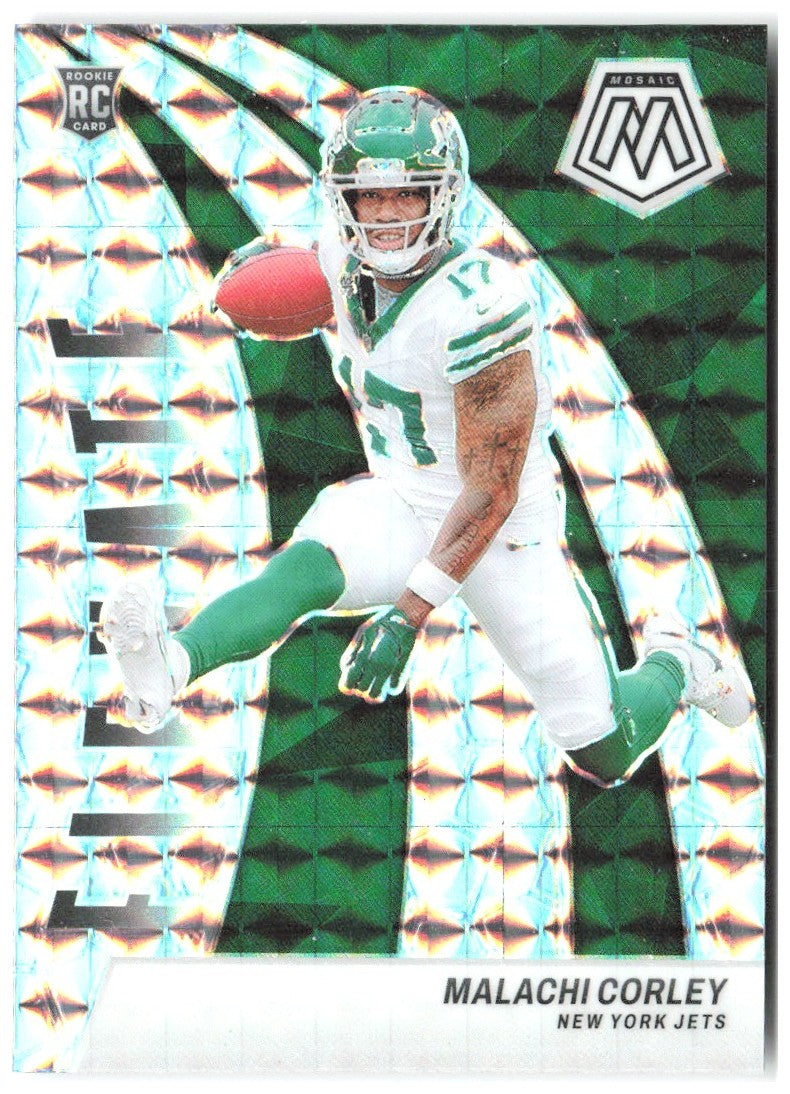 Malachi Corley Panini Mosaic - Elevate Mosaic 9 2024 New York Jets