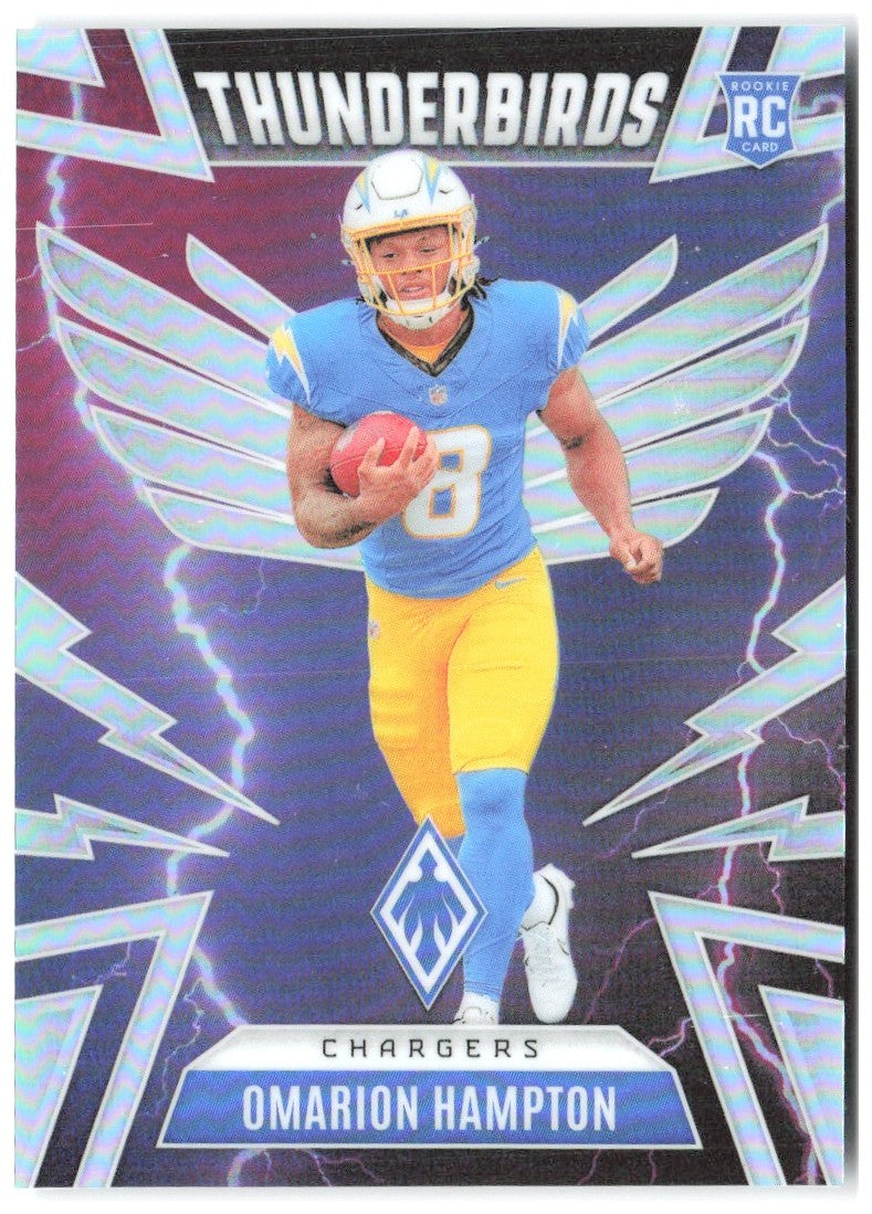 Omarion Hampton Panini Phoenix - Thunderbirds 28 2025 Los Angeles Chargers