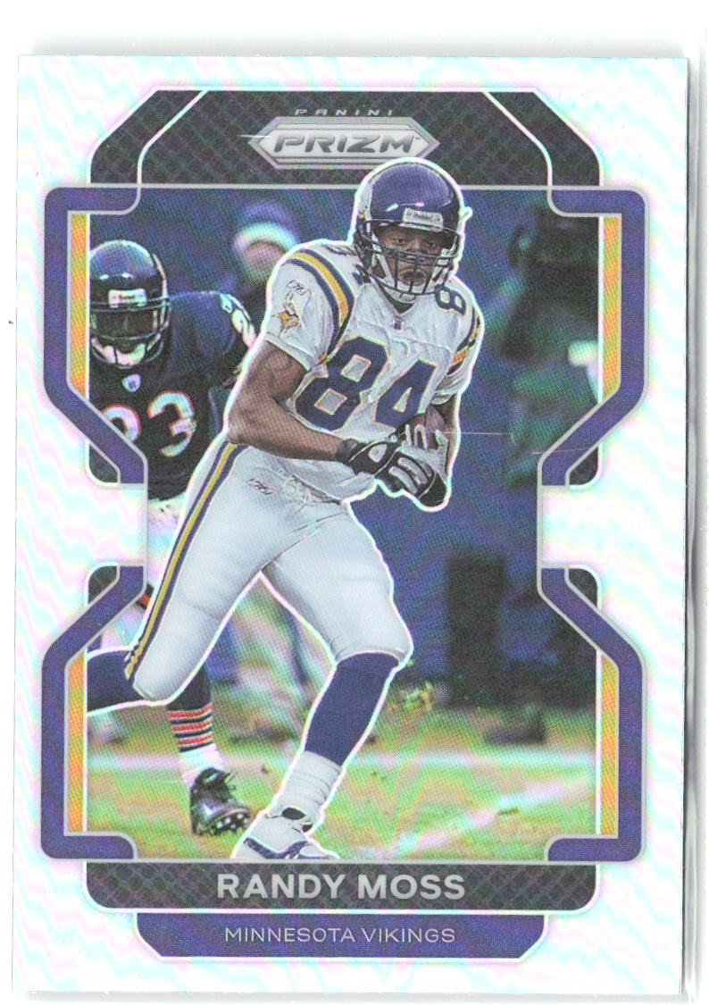 Randy Moss Panini Prizm - Silver 133 2021 Minnesota Vikings