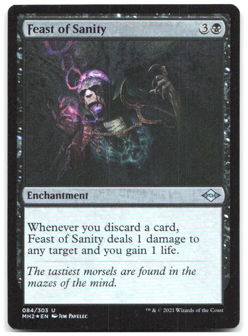 Feast of Sanity Foil U Modern Horizons 2 84 NM Jim Pavelec