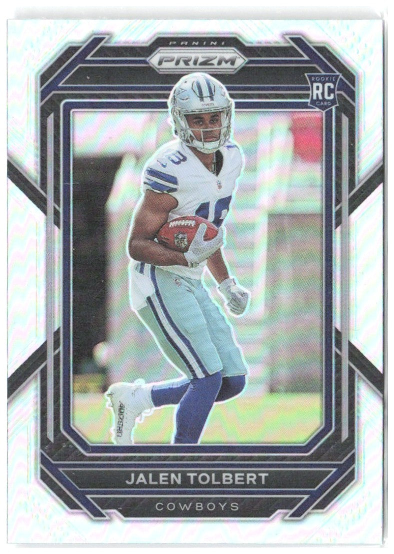 Jalen Tolbert Panini Prizm - Silver 333 2022 Dallas Cowboys