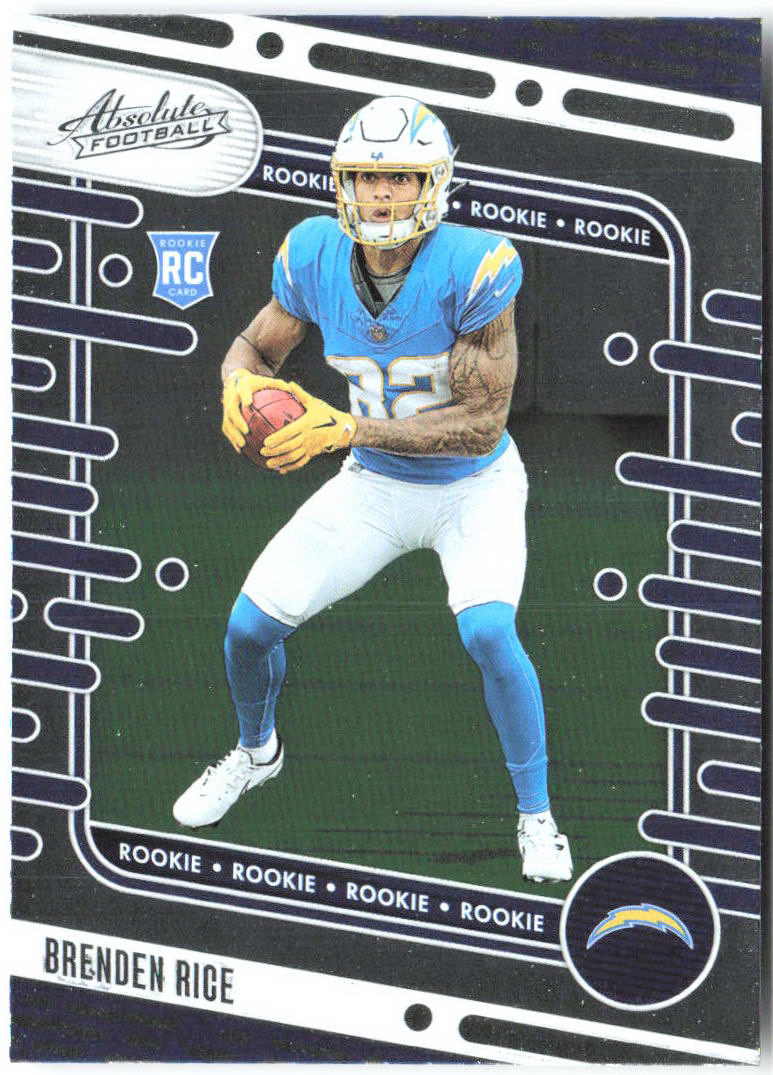 Brenden Rice Panini Absolute - Retail 199 2024 Los Angeles Chargers RC