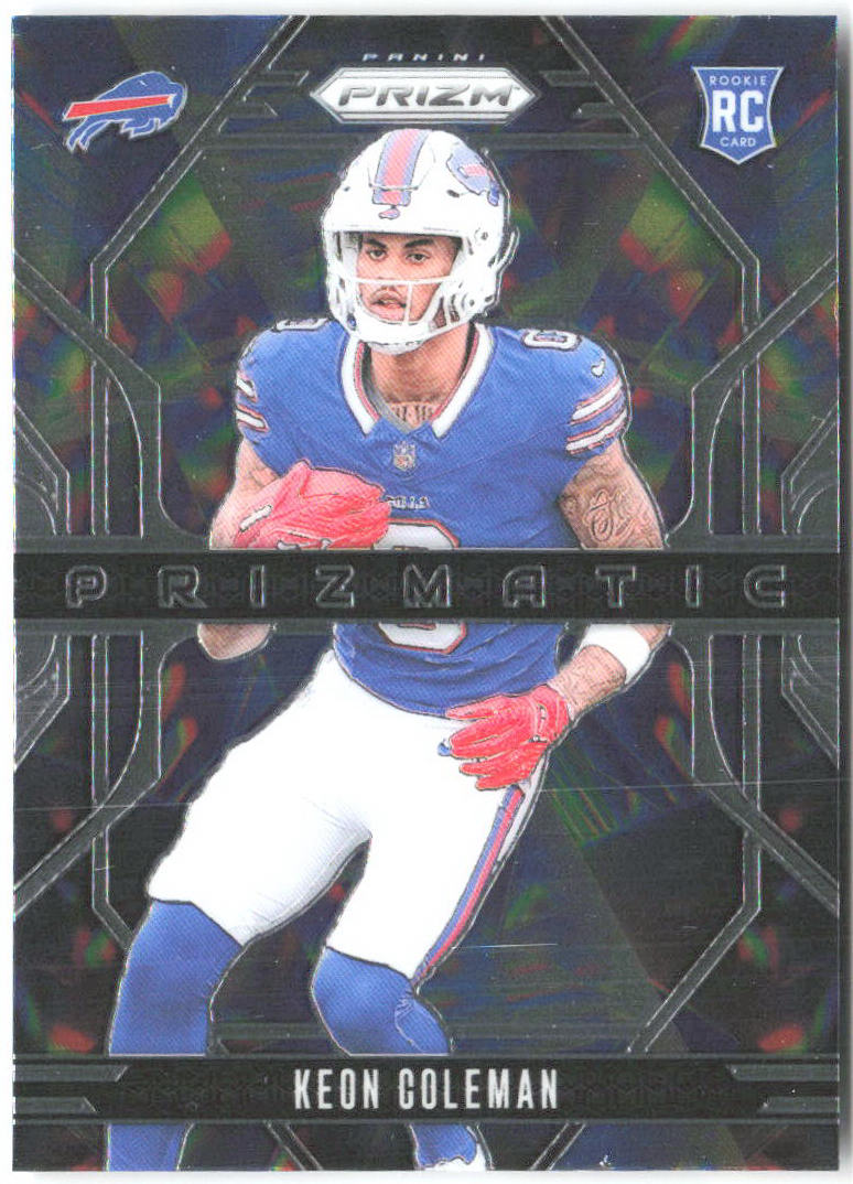 Keon Coleman Panini Prizm - Prizmatic 15 2024 Buffalo Bills