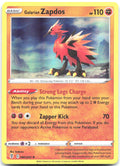 Galarian Zapdos Holo Rare SWSH07: Evolving Skies 082/203 NM kodama