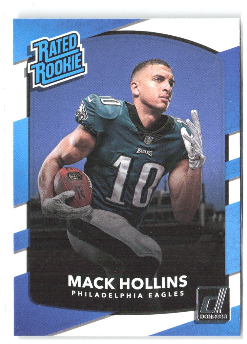 Mack Hollins Donruss 311 2017 Philadelphia Eagles RC