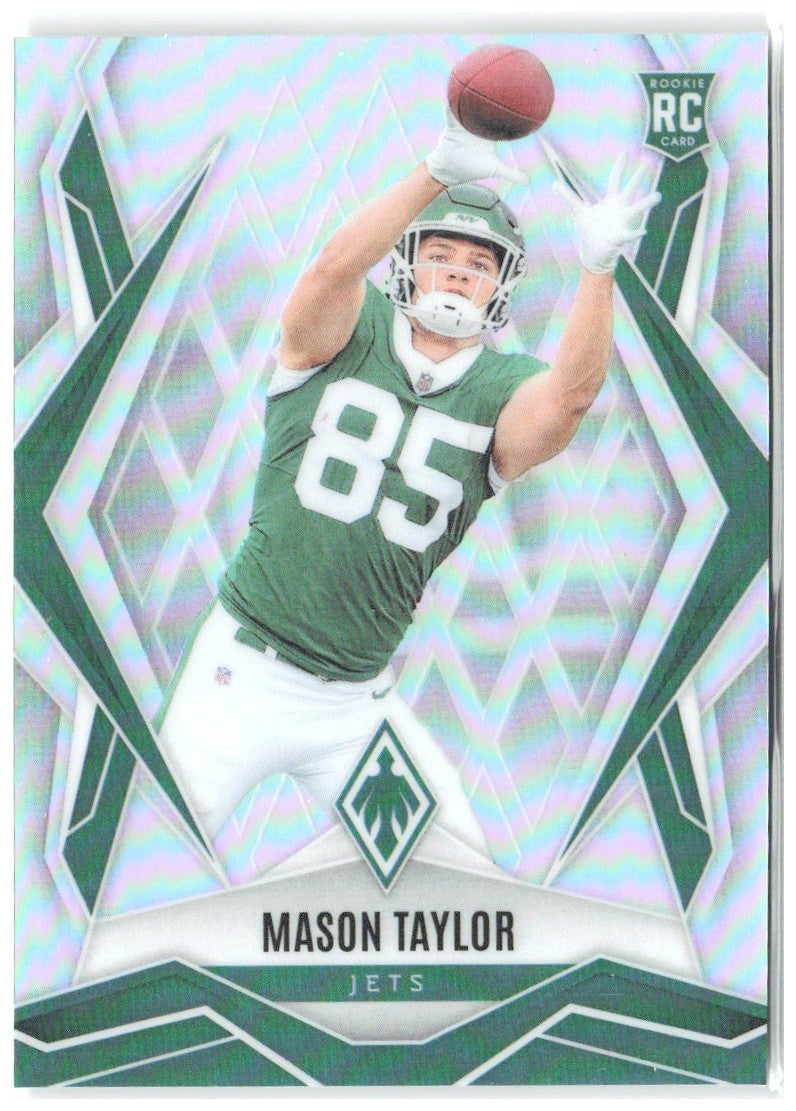 Mason Taylor Panini Phoenix - Silver Prizm 172 2025 New York Jets