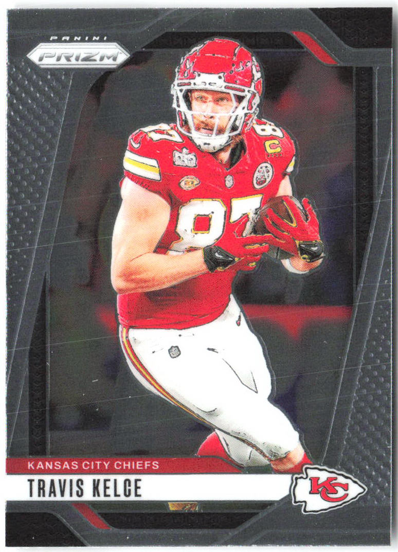 Travis Kelce Panini Prizm 140 2024 Kansas City Chiefs