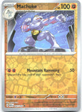 Machoke Reverse Holo Uncommon SV: Scarlet & Violet 151 067/165 NM Ryuta Fuse