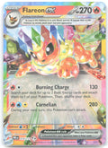 Flareon ex Holo Double Rare SV: Prismatic Evolutions 014/131 NM 5ban Graphics