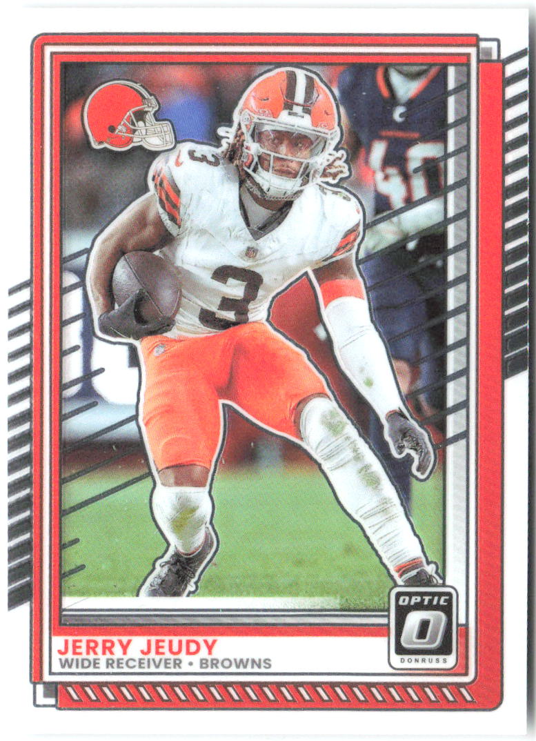 Jerry Jeudy Donruss Optic 127 2025 Cleveland Browns