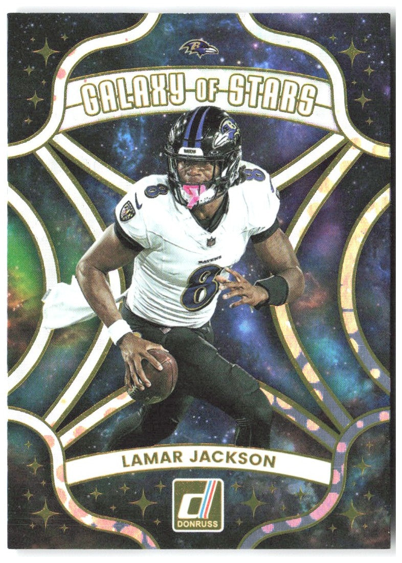 Lamar Jackson Donruss - Galaxy of Stars 13 2025 Baltimore Ravens