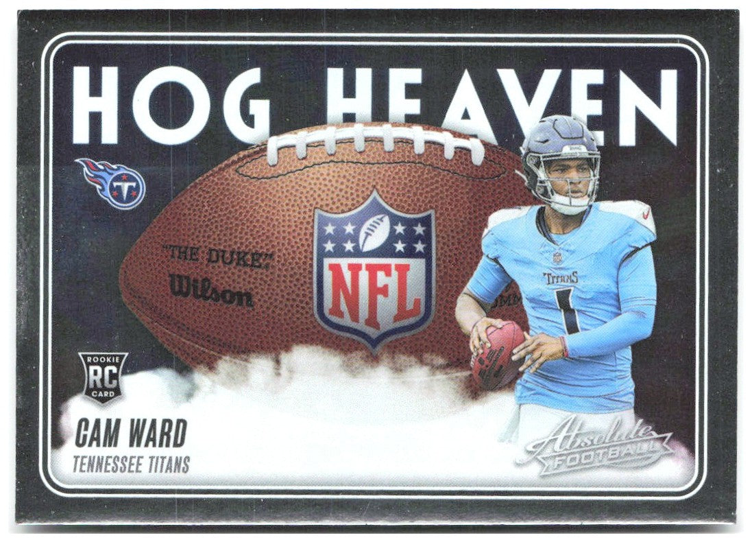 Cam Ward Panini Absolute - Hog Heaven HH-CWD 2025 Tennessee Titans