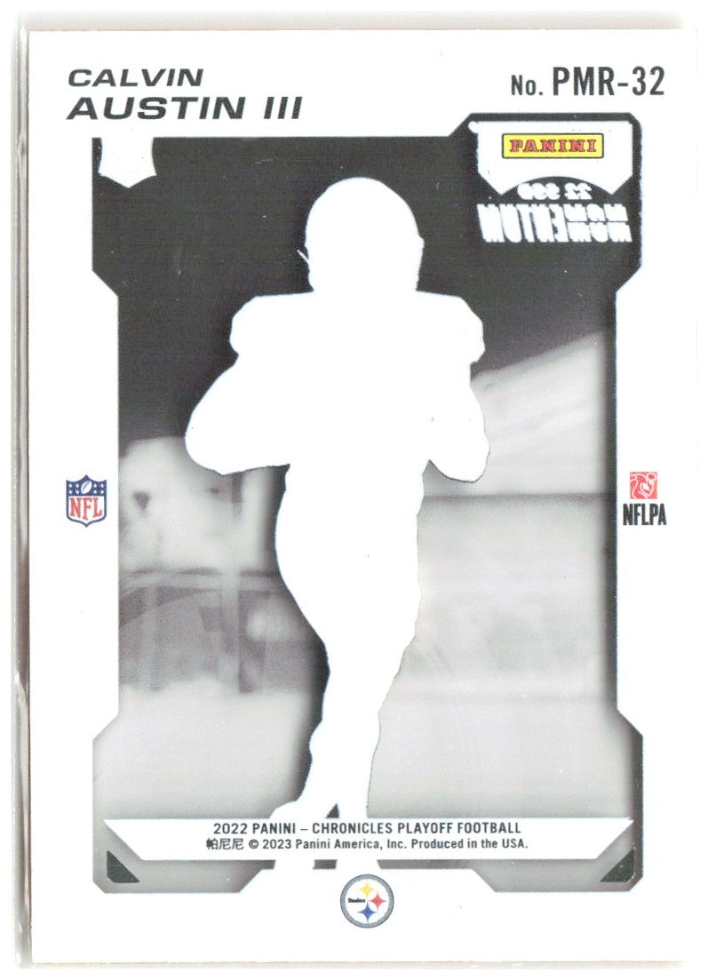 Calvin Austin III Chronicles - Playoff Momentum Rookies PMR-32 2022 Steelers