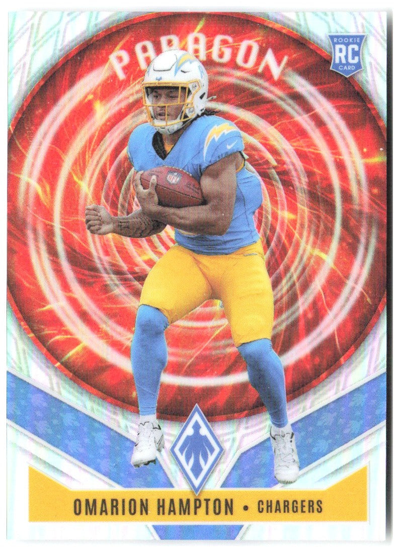 Omarion Hampton Panini Phoenix - Paragon 9 2025 Los Angeles Chargers