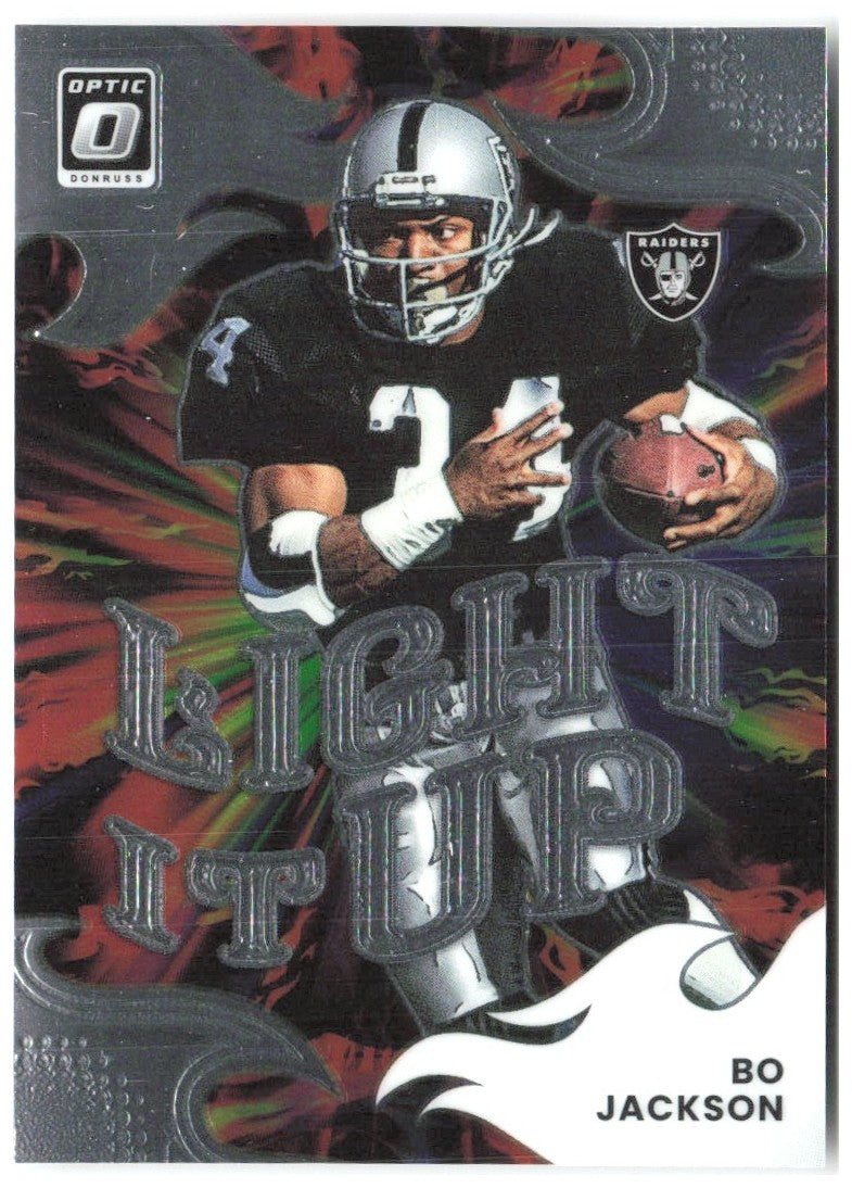 Bo Jackson Donruss Optic - Light It Up 19 2025 Los Angeles Raiders