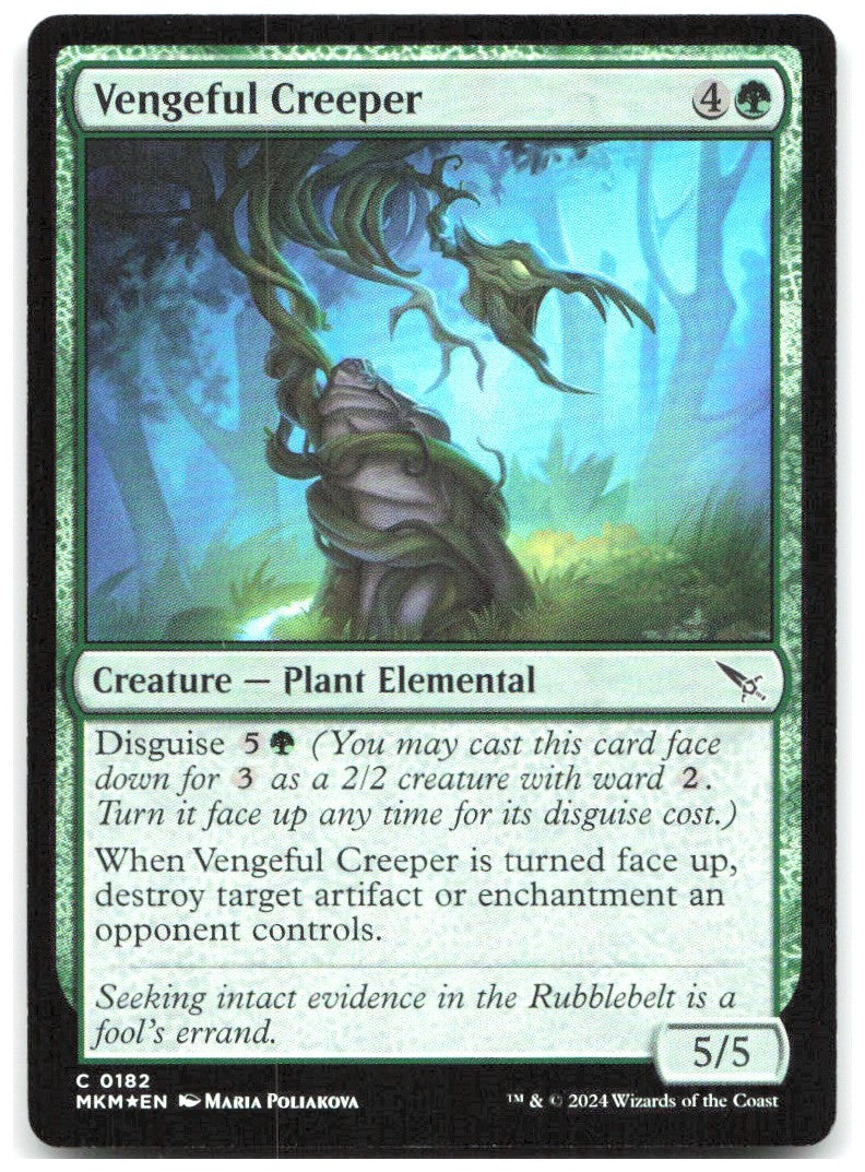Vengeful Creeper Foil C Murders at Karlov Manor 182 NM Maria Poliakova