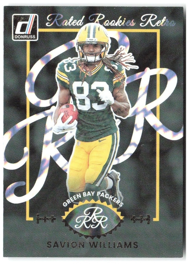 Savion Williams Donruss - Rated Rookies Retro 7 2025 Green Bay Packers