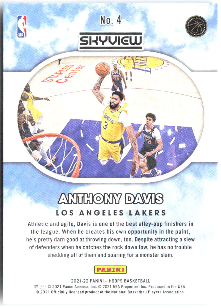 Anthony Davis Hoops - Skyview 4 2021-22 Los Angeles Lakers
