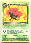 Dark Vileplume 30 1st Edition Rare Team Rocket 30/82 LP Kagemaru Himeno