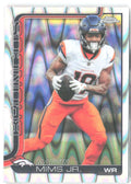 Marvin Mims Jr. Topps Chrome - Ray Wave Refractor 87 2025 Denver Broncos