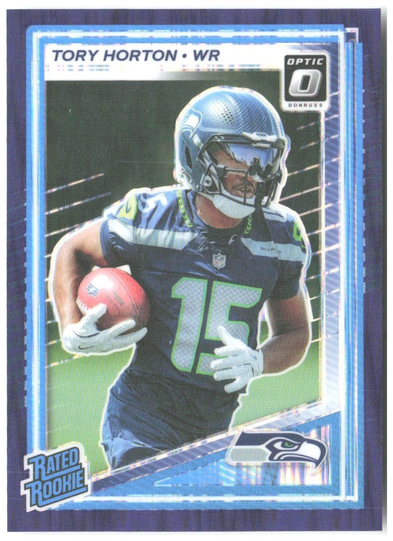Tory Horton Donruss Optic - Purple Shock 295 2025 Seattle Seahawks