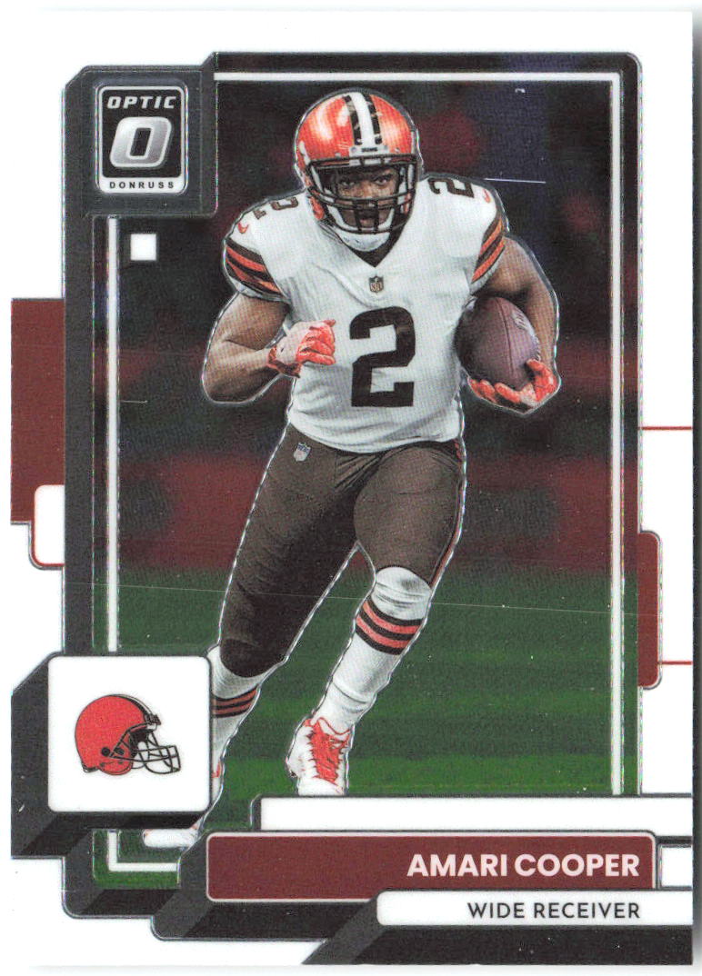 Amari Cooper Donruss Optic 47 2022 Cleveland Browns