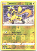 Zeraora Reverse Holo Rare SWSH08 Fusion Strike 102/264 NM Teezira