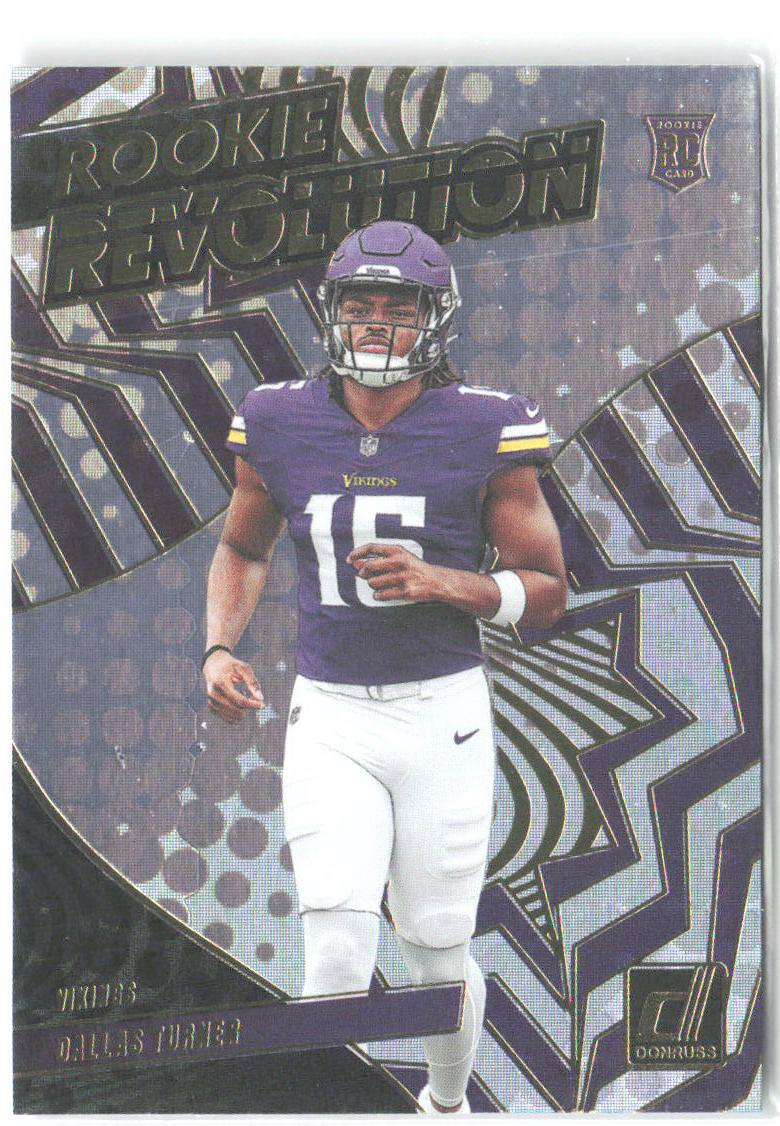 Dallas Turner Donruss - Rookie Revolution 26 2024 Minnesota Vikings