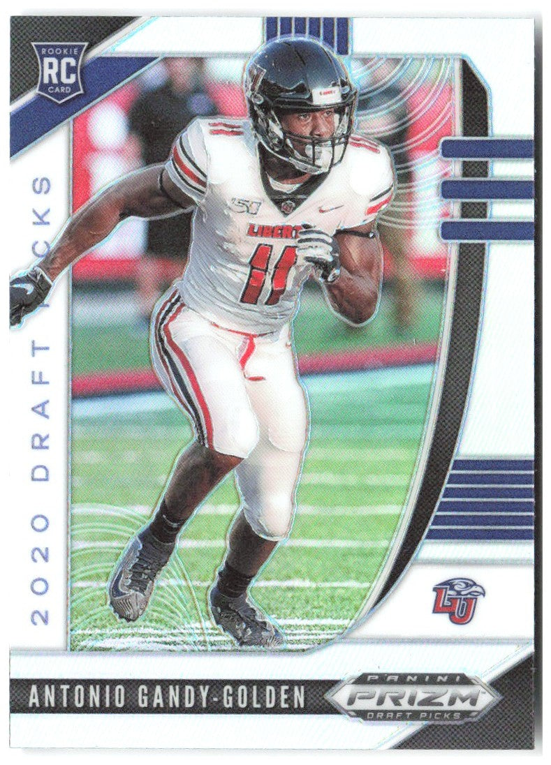 Antonio Gandy-Golden Prizm Draft Picks - Prizms Silver 167 2020 Liberty Flames