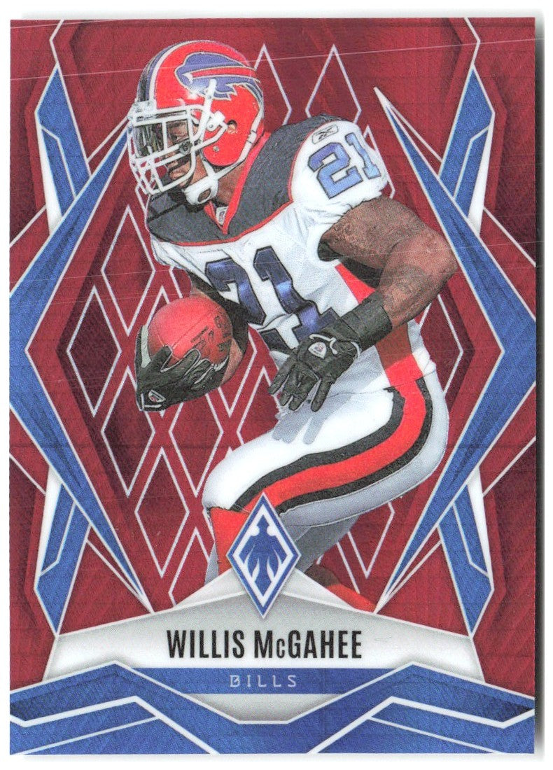Willis McGahee Panini Phoenix - Red Winter Prizm 64 2025 Buffalo Bills /399