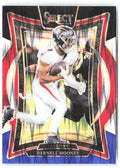 Darnell Mooney Panini Select - Black & Blue Prizm Shock 44 2024 Atlanta Falcons