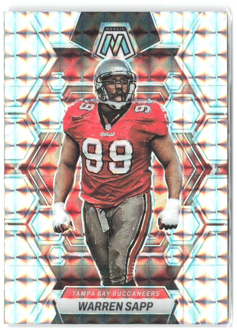 Warren Sapp Panini Mosaic - Mosaic 232 2023 Tampa Bay Buccaneers