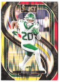Breece Hall Panini Select - Red & Yellow Prizm Shock 111 2024 New York Jets