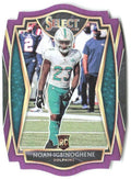 Noah Igbinoghene Panini Select - Purple Prizm Die Cut 193 2020 Miami Dolphins