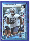 Tyler Booker Donruss - Optic Rated Rookies Blue Scope 354 2025 Dallas Cowboys