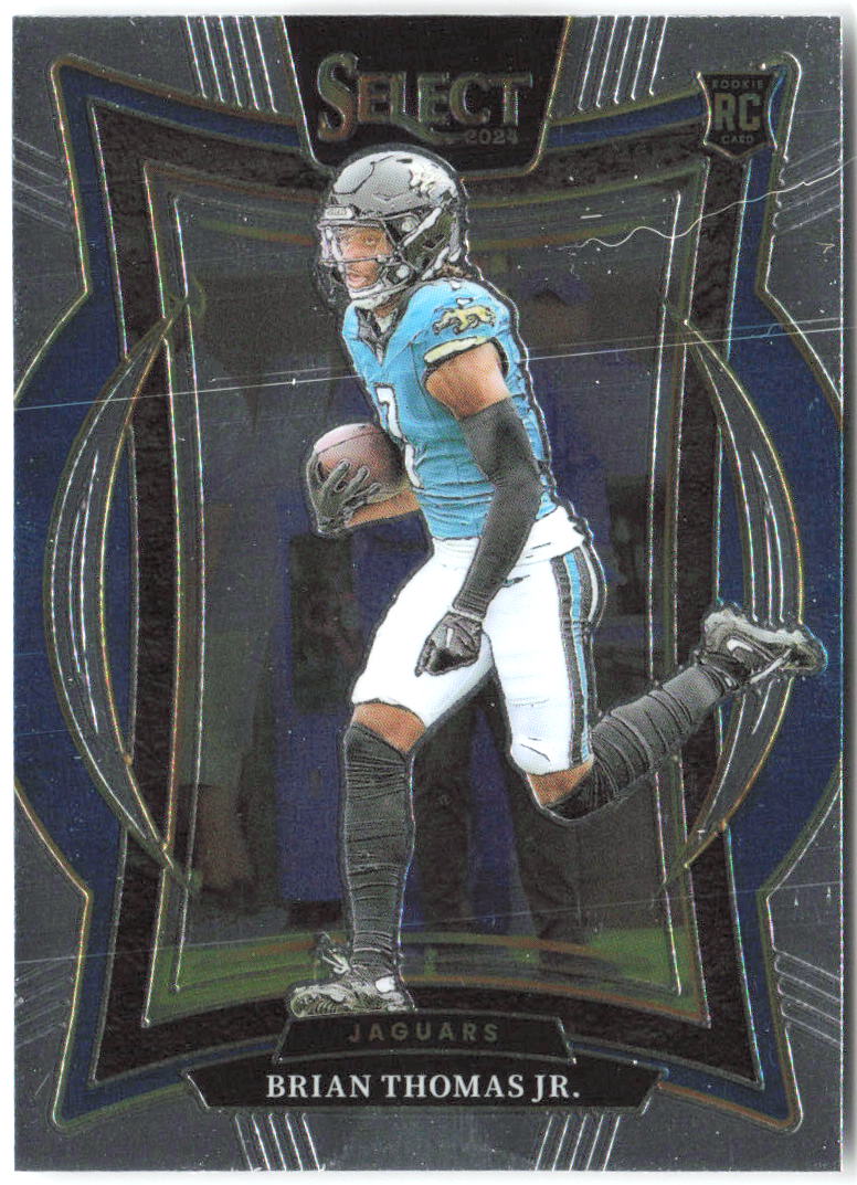 Brian Thomas Jr. Panini Select 91 2024 Jacksonville Jaguars RC
