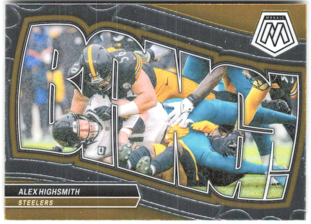 Alex Highsmith Panini Mosaic - Bang! 5 2024 Pittsburgh Steelers