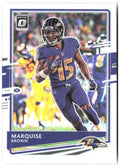 Marquise Brown Donruss Optic - Holo 12 2020 Baltimore Ravens