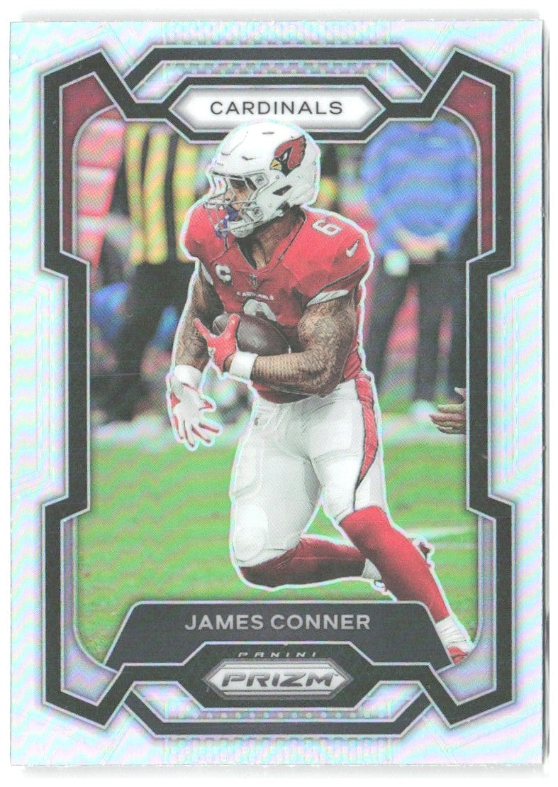 James Conner Panini Prizm - Silver 5 2023 Arizona Cardinals
