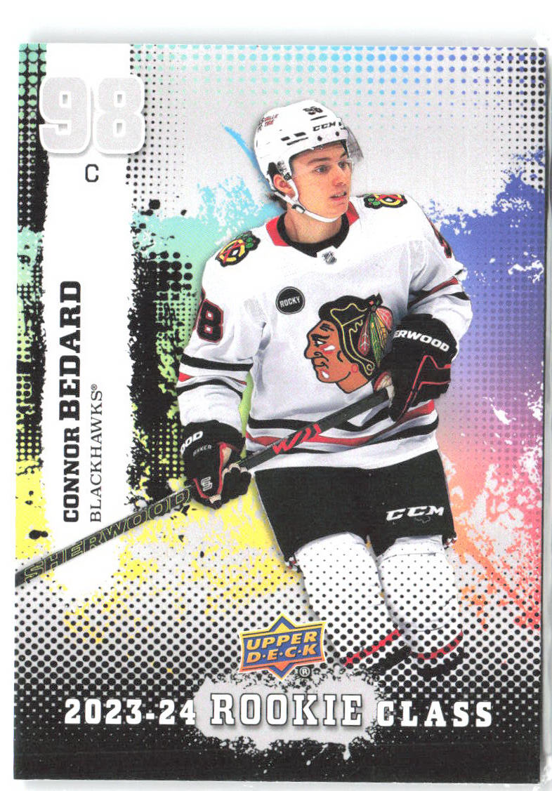 Connor Bedard Upper Deck - 2023-24 Rookie Class RC-21 2023-24 Chicago Blackhawks