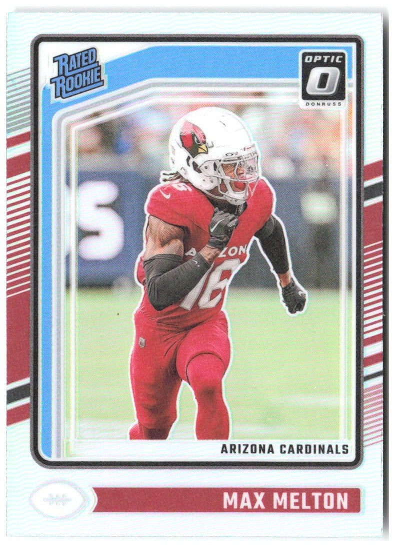 Max Melton Donruss Optic - Holo 277 2024 Arizona Cardinals