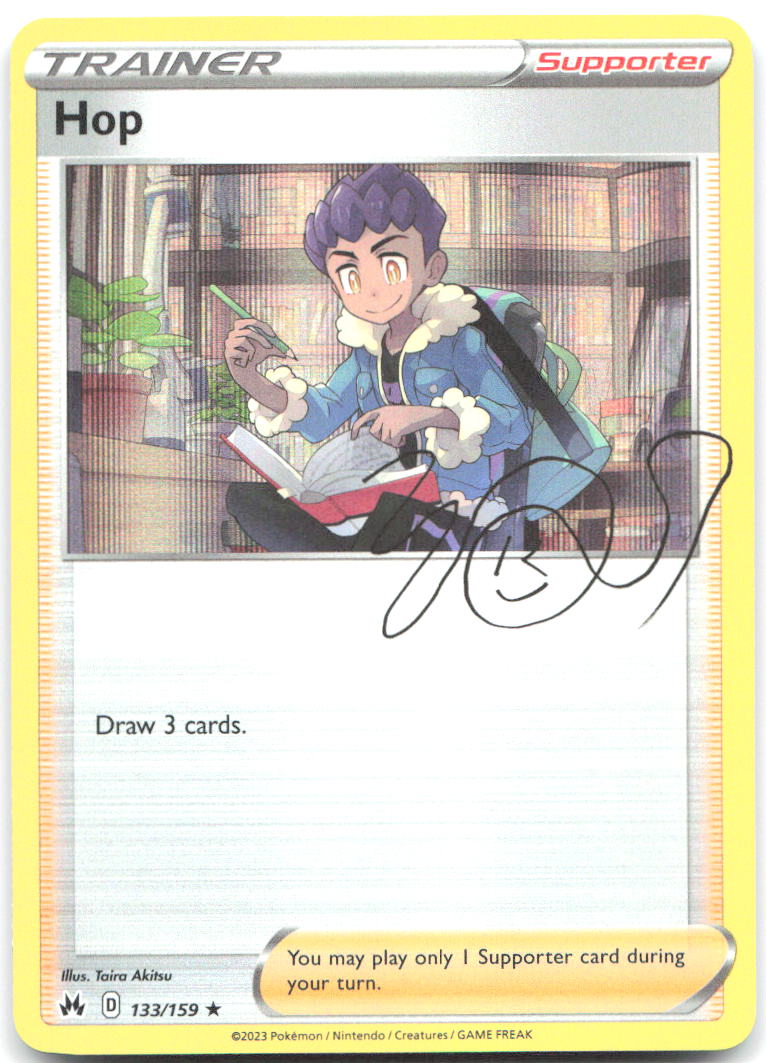 Hop Holo Rare SWSH: Crown Zenith 133/159 NM Taira Akitsu