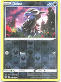 Deino Reverse Holo Common SWSH03 Darkness Ablaze 108/189 NM Masakazu Fukuda