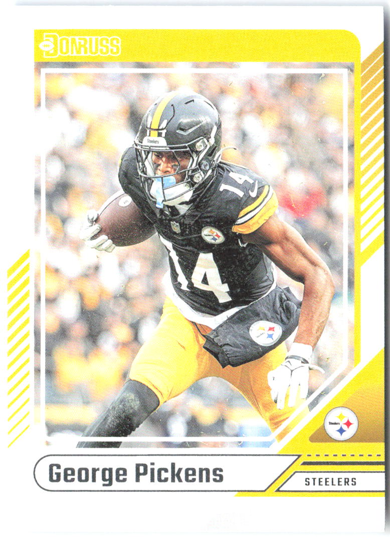 George Pickens Donruss 62 2024 Pittsburgh Steelers