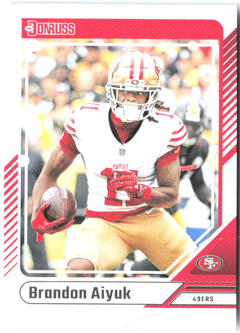 Brandon Aiyuk Base Donruss 13 NM