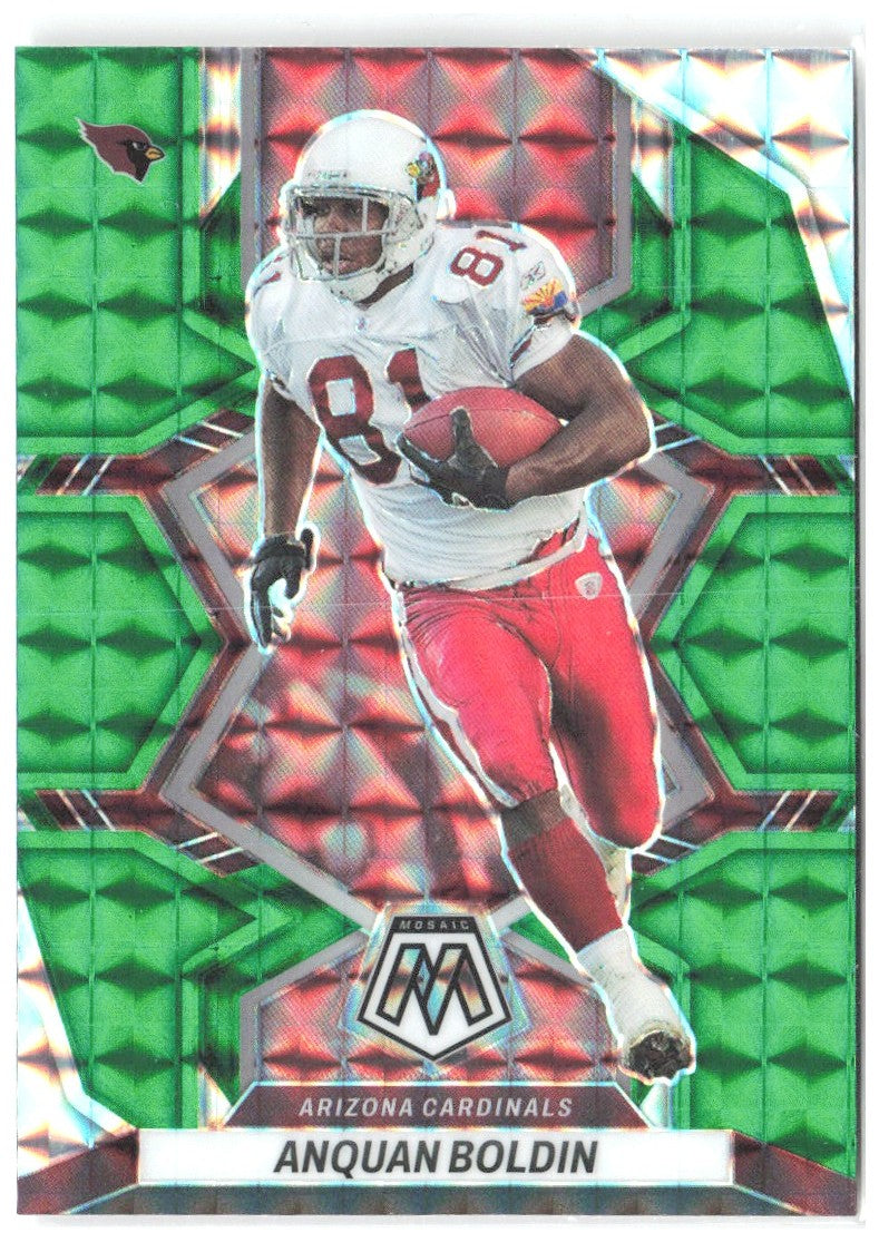 Anquan Boldin Panini Mosaic - Mosaic Green 6 2022 Arizona Cardinals