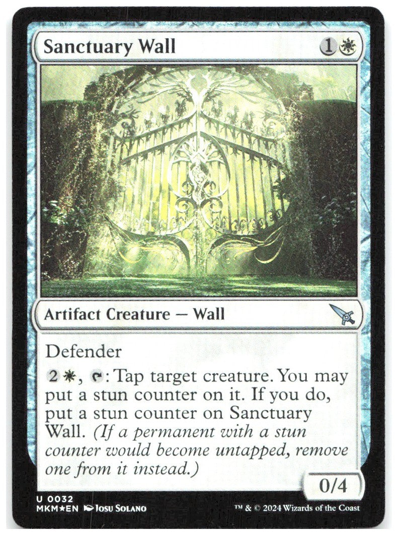 Sanctuary Wall Foil U Murders at Karlov Manor 32 NM Josu Solano