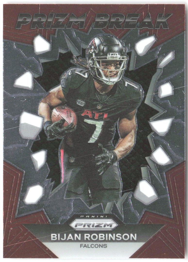 Bijan Robinson Prizm Break Panini Prizm - Prizm Break PB-8 NM