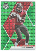 Tyler Johnson Panini Mosaic - Prizm Green 241 2020 Tampa Bay Buccaneers